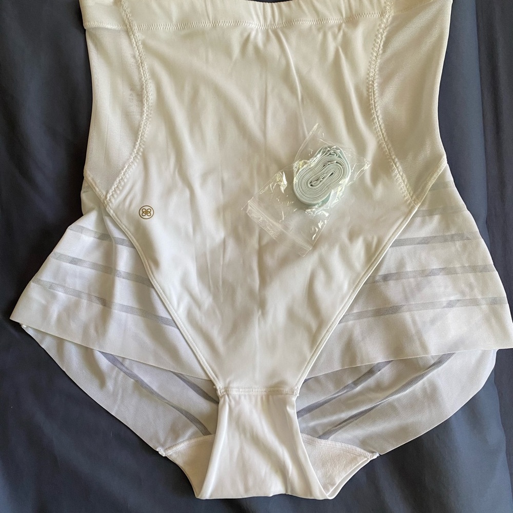Honeylove White Shapewear Bodysuit